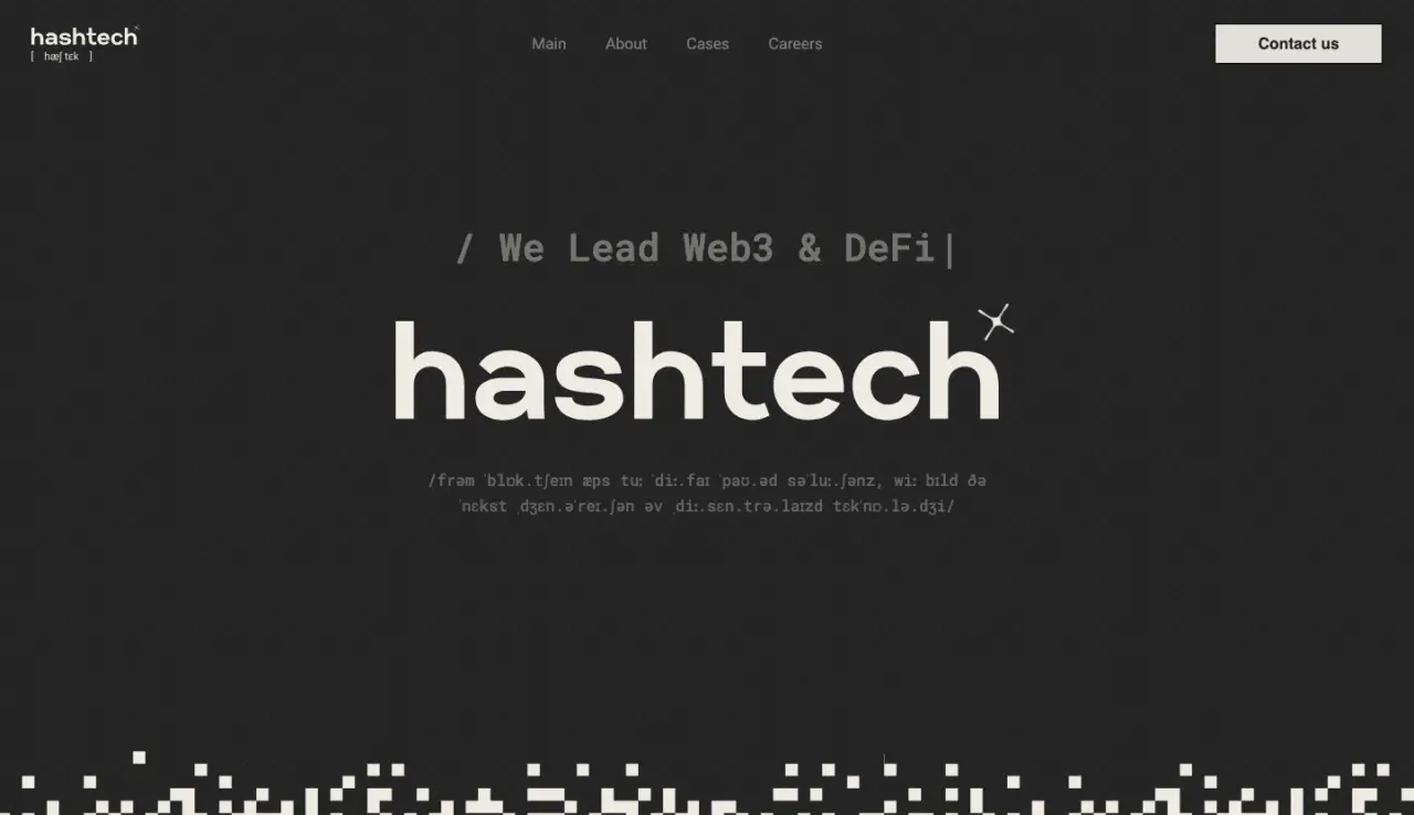 HashTech — Web3 & DeFi Agency Site